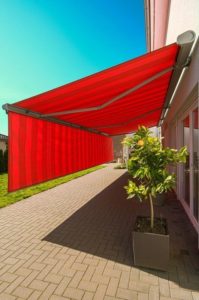 Red Awnings — d-Blinds In Toowoomba, QLD