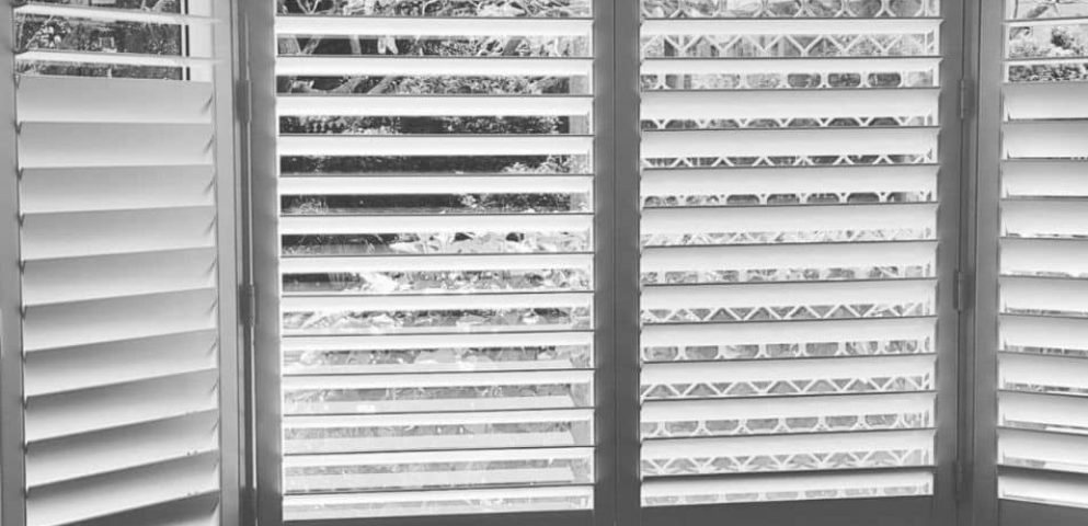 Black And With Image Of Window Shutter — d-Blinds In Toowoomba, QLD