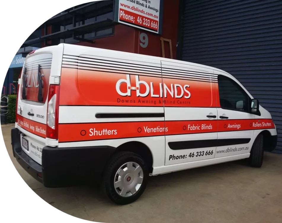 D-bLINDS Van Service — d-Blinds In Toowoomba, QLD