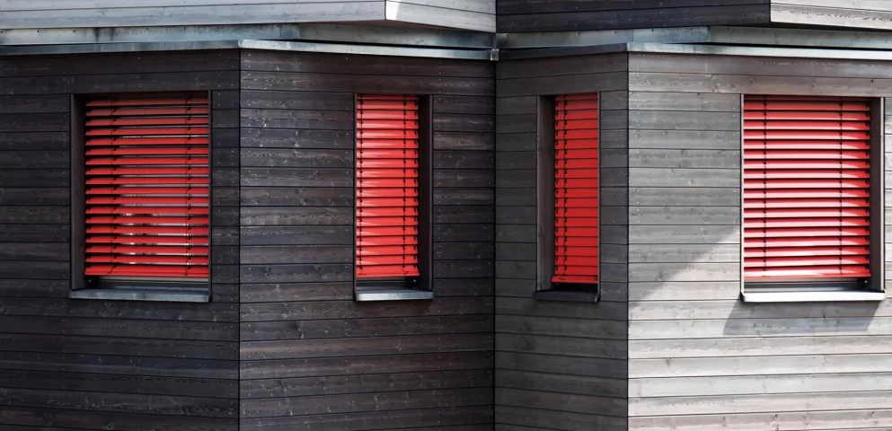 Red Roller Shutter — d-Blinds In Toowoomba, QLD