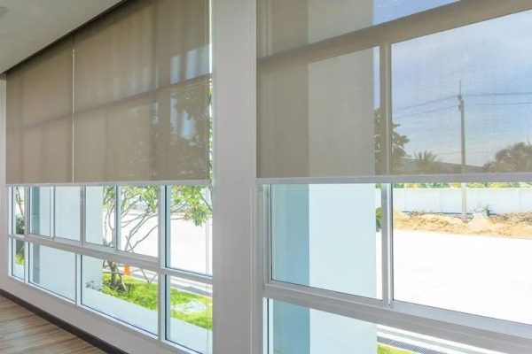 Roller Blinds On A Window — d-Blinds In Toowoomba, QLD