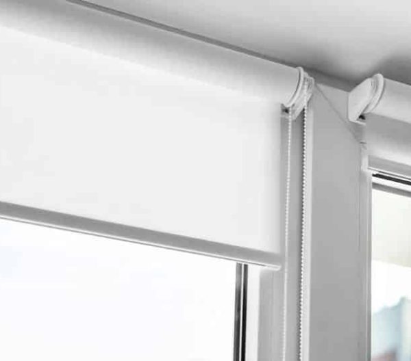 White Roller Blinds — d-Blinds In Toowoomba, QLD